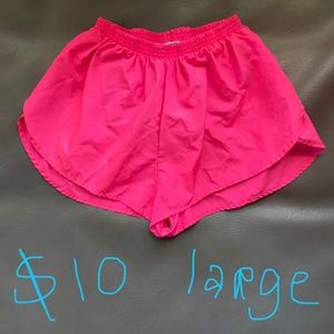 Hot Pink Short Boa Shorts
